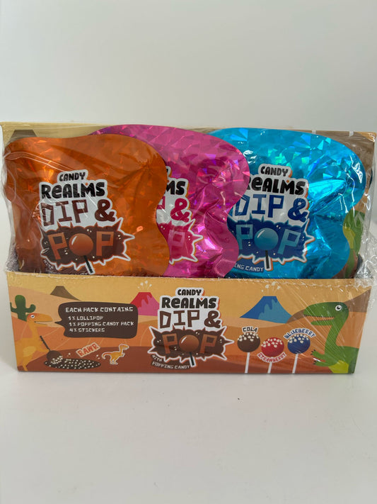 Candy realms Dip and pop